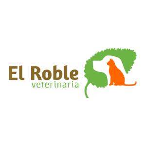logo veterinaria el roble